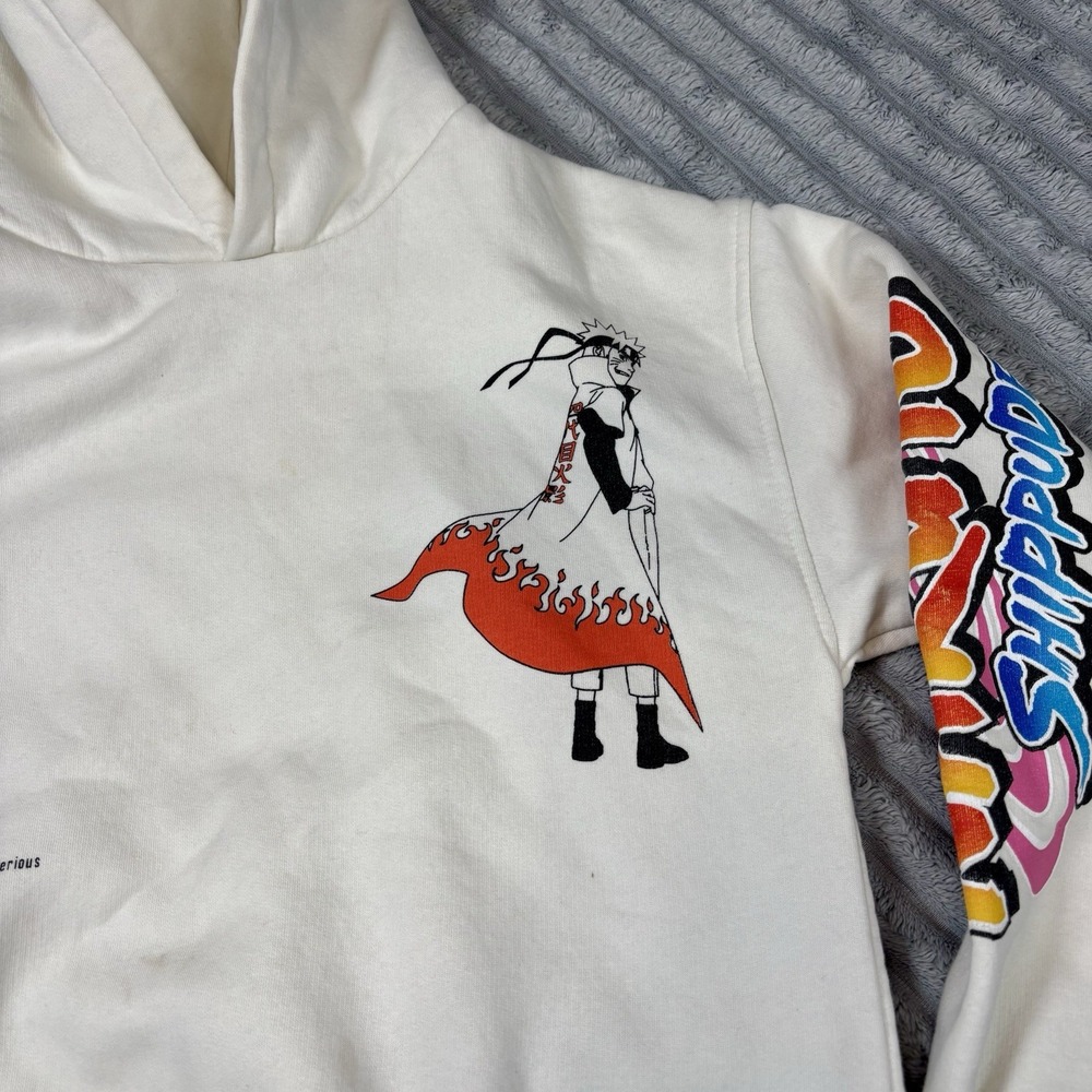 Naruto Hoodie Size 11-12 Youth Zara Pullover Hooded‎ Sweatshirt - Picture 5 of 15